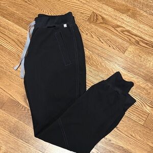 Figs xs Black Jogger Pants EUC like new